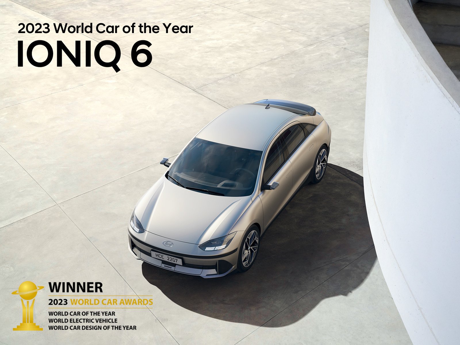 هيونداي أيونك 6 تحصد جوائز السيارات العالمية World Car Awards