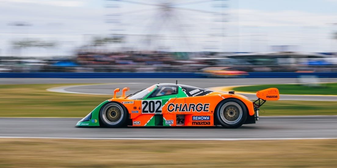 مازدا 787B الأسطورية في سباق لو مان تخضع لإعادة بناء دقيقة