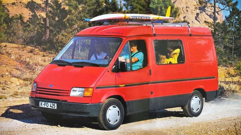 فورد ناغت ليست طعامًا: سيارة كامبر فان اللطيفة تحتفل بمرور 40 عامًا