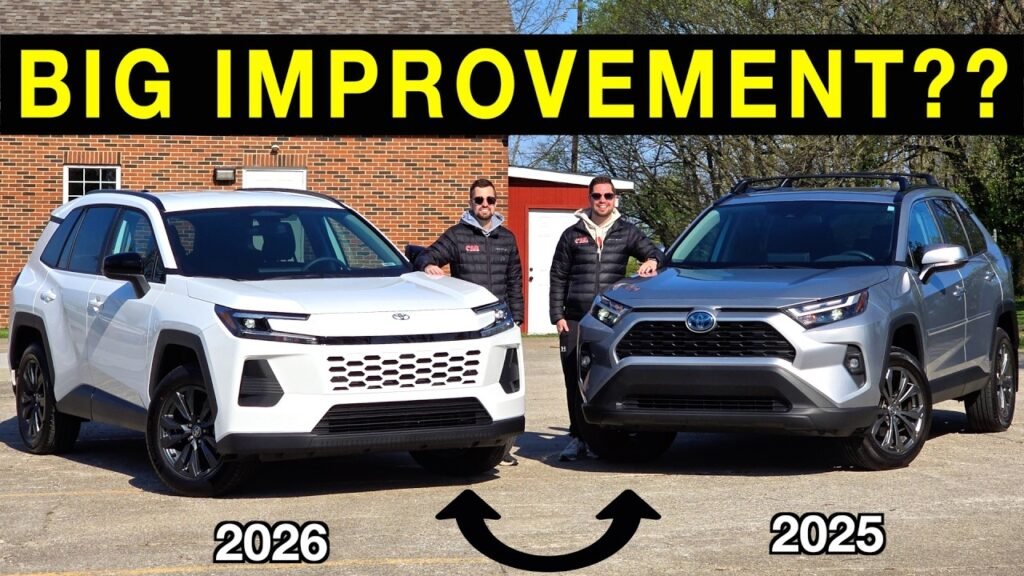 هل حان وقت الترقية؟؟ – مقارنة بين Toyota RAV4 2026 الجديدة و Toyota RAV4 2025