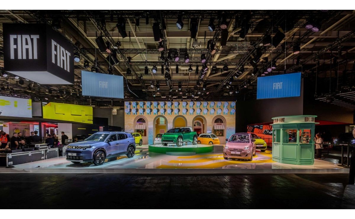 جناح Fiat في معرض باريس 2026 مع طرازات العلامة المعروضة رسمياً