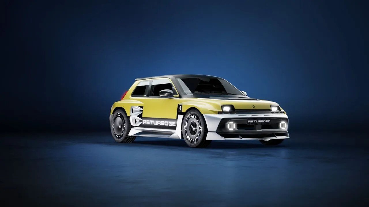 سيارة Renault 5 Turbo 3E الكهربائية الرياضية